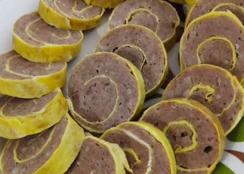 Resep rolade daging sapi lembut dan bergizi untuk MPASI anak. Teksturnya empuk, rasanya gurih alami, dan cocok untuk stok lauk praktis di rumah. (Foto: Cookpad).