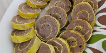 Resep rolade daging sapi lembut dan bergizi untuk MPASI anak. Teksturnya empuk, rasanya gurih alami, dan cocok untuk stok lauk praktis di rumah. (Foto: Cookpad).