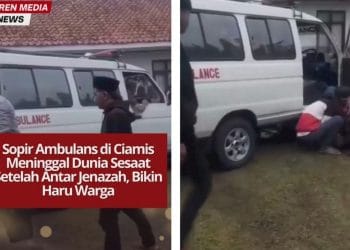 Kisah haru sekaligus tragis terjadi di Ciamis, Jawa Barat, ketika seorang sopir ambulans bernama Wahyu (48) meninggal dunia sesaat setelah mengantarkan jenazah warga bernama Lilih (45) ke rumah duka pada Jumat (24/10/2025) sore.
