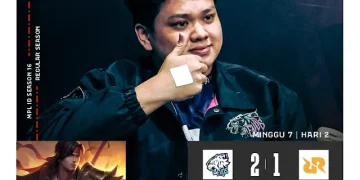 Kemenangan dramatis Evos atas RRQ dan kegagalan Team Liquid ID lolos playoff menjadi sorotan utama MPL ID Week 7. Lihat data & analisisnya. (Youtube MPL ID)