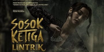 Film Sosok Ketiga Lintrik menampilkan kisah rumah tangga muda yang dihantui ilmu pelet mistis. Tayang di bioskop 6 November 2025. (Foto: YouTube/LEO PICTURES)