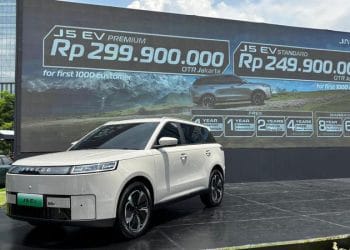 Mobil listrik Jaecoo J5 EV resmi dirilis di Indonesia dengan harga mulai Rp249 juta. Simak spesifikasi dan fitur SUV listrik ini. (Foto: Arief A/Liputan6.com)