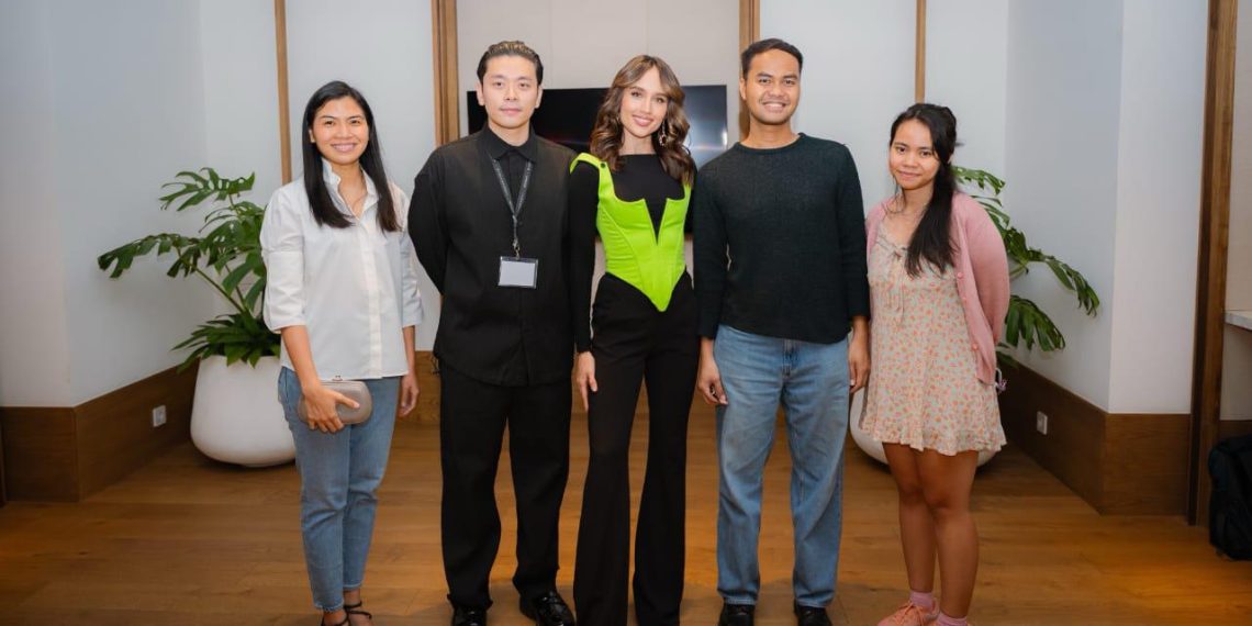 Cinta Laura membangun ekosistem kreatif bersama Otherlands untuk memperkuat masa depan industri kreatif Indonesia. (Foto: Liputan6)