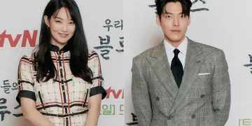 Setelah 10 tahun pacaran, Shin Min-ah dan Kim Woo-bin akan menikah secara tertutup di Seoul pada Desember 2025. (Foto: TVN)
