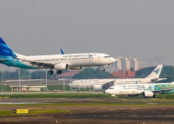 Danantara menyuntikkan modal Rp 23,67 triliun ke Garuda Indonesia untuk memperkuat operasional dan mendukung pemulihan perusahaan. (Foto: Tempo/Martin Yogi Pardamean)