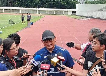 PSSI melalui Sumardji menyatakan pelatih baru Timnas Indonesia akan diumumkan minggu ini, dari lima kandidat yang sedang diseleksi. (Foto: Dimas Ramadhan/JawaPos.com)