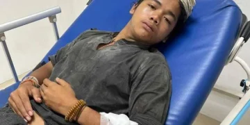 Seorang warga Baduy menjadi korban begal di Jakarta Pusat. Tokoh adat mendesak pelaku segera menyerahkan diri dan aparat bergerak memburu para pelaku. (Foto: KOMPAS.COM/ACEP NAZMUDIN)