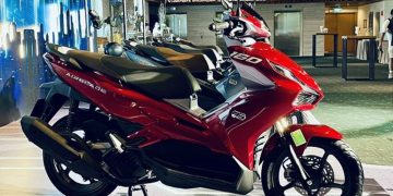Honda Airblade 160 dianggap lawan ideal Yamaha Aerox, punya desain sporty dan fitur unggulan. Masuk pasar Indonesia menunggu riset AHM. (Foto: 2banh.vn)