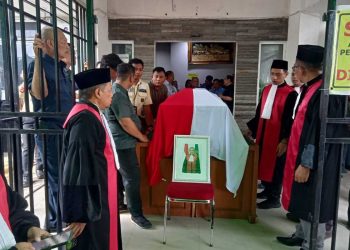 Hakim PN Palembang Raden Zaenal Arief ditemukan meninggal di kamar kos. Petugas keamanan menjadi pihak pertama yang mengetahui kondisinya. (Foto: Dokumentasi Pengadilan Negeri Palembang)