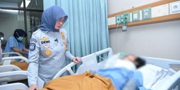 Update terbaru kondisi korban luka kecelakaan Tol Cipali Km 72. Sebanyak 15 pasien masih dirawat, sebagian di ruang intensif dengan pemantauan ketat. (Foto : Dok. Jasa Raharja)