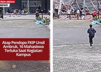 16 mahasiswa Unsil Tasikmalaya terluka akibat ambruknya atap pendopo FKIP. Evakuasi cepat dilakukan dan penyebab runtuhan masih dalam penyelidikan.