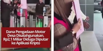 Pelaku diduga menyalahgunakan Rp2,1 miliar dana desa dan SILPA 2024 dengan memalsukan tanda tangan kades. Uang diputar ke aplikasi kripto namun nilainya justru menurun.