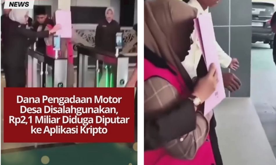 Dana Pengadaan Motor Desa Disalahgunakan, Rp2,1 Miliar Diduga Diputar ke Aplikasi Kripto Pelaku diduga menyalahgunakan Rp2,1 miliar dana desa dan SILPA 2024 dengan memalsukan tanda tangan kades. Uang diputar ke aplikasi kripto namun nilainya justru menurun.