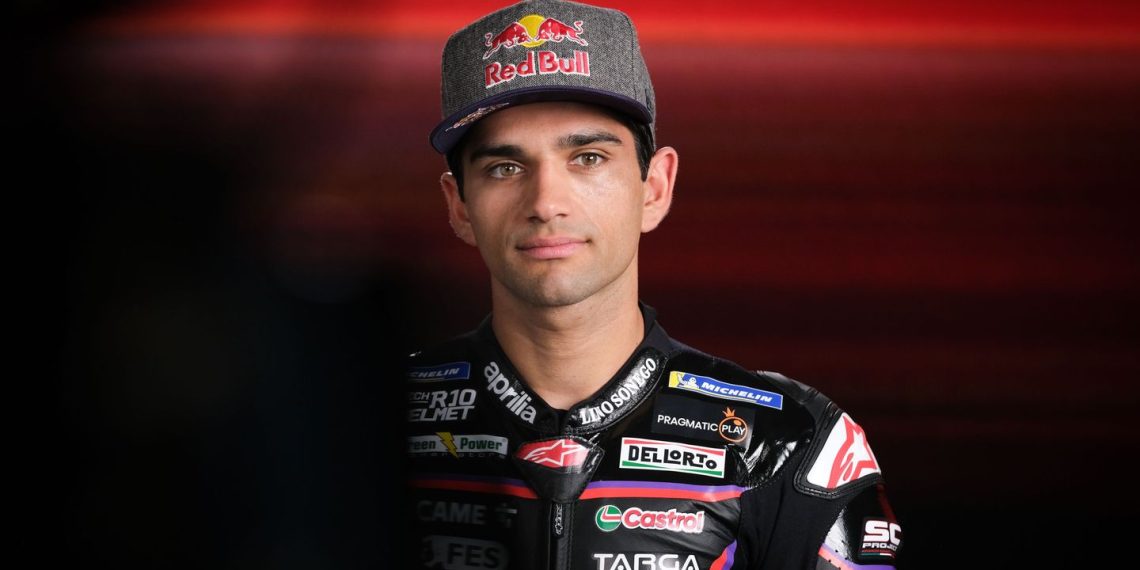 Jorge Martin memilih tampil lebih aman di MotoGP Valencia karena masih khawatir cedera. Ia mengaku kondisi fisiknya baru 60-70 persen. (Foto: MotoGP)