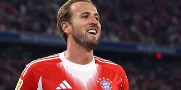 Transfer Kane ke Barca tidak mudah: klausul 65 juta euro, gaji besar, dan persaingan opsi penyerang lain. (Foto: Getty Images)