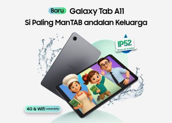Galaxy Tab A11 Enterprise Edition menawarkan tablet ringan, aman, dan tahan lama untuk mendukung produktivitas bisnis dan aktivitas pendidikan. (Foto: Samsung Newsroom)