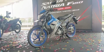 Suzuki meluncurkan Satria Pro dan F150 di Indonesia. Harga mulai Rp 31 juta dengan fitur modern seperti ABS dan konektivitas Ride-connect. (Foto: otodream.com)