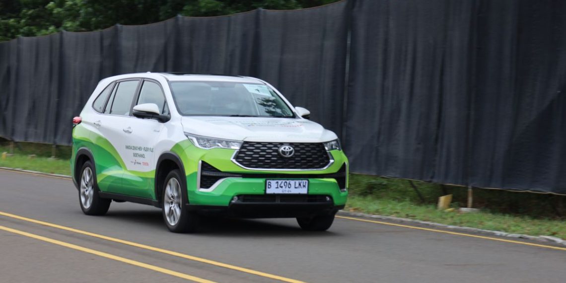Pemerintah Dukung Toyota Jadikan Indonesia Pusat Produksi Bioetanol Pemerintah mendukung Toyota menjadikan Indonesia basis produksi bioetanol global untuk mendukung transisi energi dan transportasi. (Foto: ANTARA/HO/TMMIN)