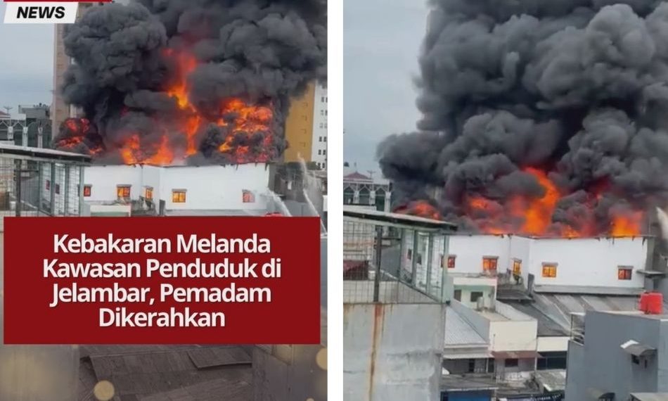 Kebakaran Melanda Kawasan Penduduk di Jelambar, Pemadam Dikerahkan Kebakaran terjadi di kawasan rumah penduduk Jelambar dekat Apartemen Lautumenten, petugas pemadam sudah dikerahkan ke lokasi.
