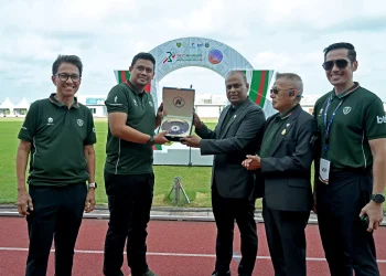 Sumatera Utara mencatat rekor baru sebagai tuan rumah pertama Atletik Asia Tenggara di luar Jawa, diikuti 10 dari 11 negara ASEAN. (Foto: Diskominfo Sumut/ Imam Syahputra)