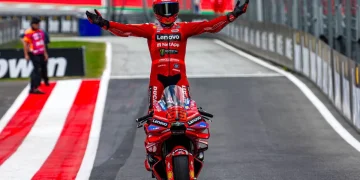 Marc Marquez dikabarkan punya peluang besar kembali ke Honda pada MotoGP 2027 jika performa motornya meningkat. (Foto: Ducati)