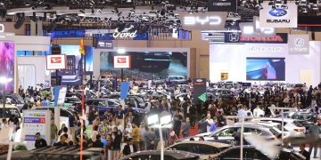 GJAW 2025 hadir 21–30 November di ICE-BSD City, Tangerang, dengan lebih dari 80 merek otomotif, area luas, dan hiburan seru untuk keluarga. (Foto: autojago.com)