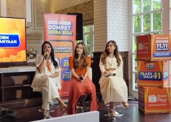 ShopeePay 11.11 Serba Hemat hadir mulai 25 Oktober–16 November 2025 dengan promo gratis admin, Bayar QRIS Serba Seribu, dan Flash Sale Rp 11. (Foto: tribunnews.com / Lita Febriani)