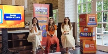 ShopeePay 11.11 Serba Hemat hadir mulai 25 Oktober–16 November 2025 dengan promo gratis admin, Bayar QRIS Serba Seribu, dan Flash Sale Rp 11. (Foto: tribunnews.com / Lita Febriani)
