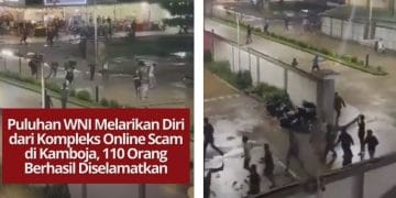 Kericuhan di Kota Bavet, Kamboja, terjadi saat puluhan WNI kabur dari kompleks online scam. Kemenlu RI pastikan 110 WNI berhasil diamankan.