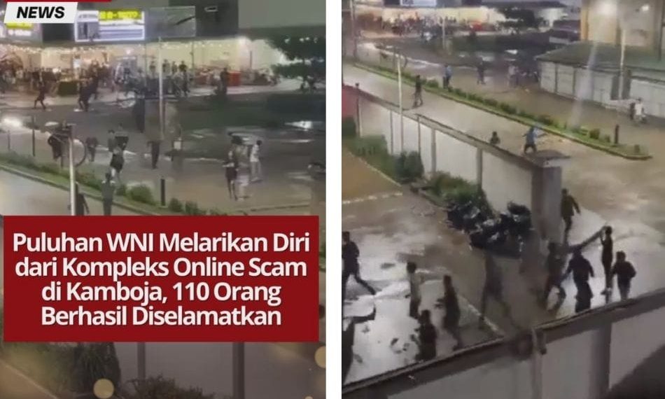 Kericuhan di Kota Bavet, Kamboja, terjadi saat puluhan WNI kabur dari kompleks online scam. Kemenlu RI pastikan 110 WNI berhasil diamankan.