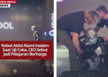 Robot AIdol buatan Rusia alami insiden saat uji coba. Dilengkapi servomotor dan kulit silikon, robot ini mampu tampilkan emosi manusia secara realistis.