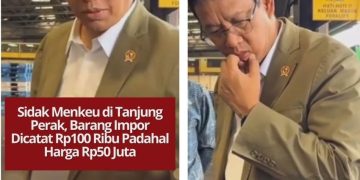 Keuangan Purbaya Yudhi Sadewa dibuat terkejut saat menemukan barang impor yang tercatat senilai Rp100 ribu, padahal harga pasarnya bisa mencapai Rp50 juta.