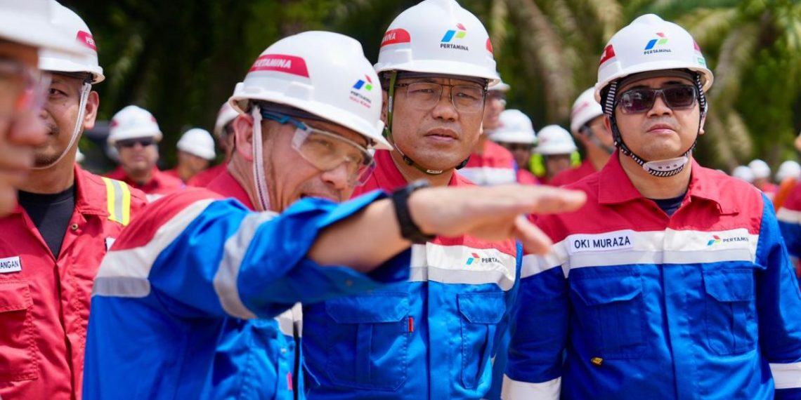 Pertamina memimpin penerapan teknologi Multistage Fracturing untuk meningkatkan produksi migas nasional dan memperkuat kemandirian energi. (Foto: Antara)
