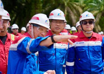 Pertamina memimpin penerapan teknologi Multistage Fracturing untuk meningkatkan produksi migas nasional dan memperkuat kemandirian energi. (Foto: Antara)