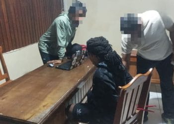 Satgas Damai Cartenz menangkap anggota KKB Aibon Kogoya bernama Jayainus Pogau di Nabire. Ia terlibat penembakan polisi di Intan Jaya tahun 2023. (Foto: bisnisupdate.com)