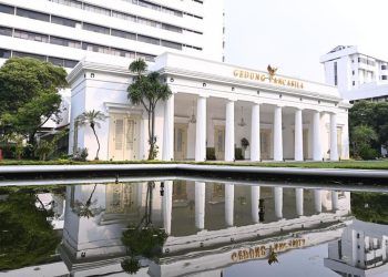 Kemlu RI menegaskan bahwa Indonesia tidak pernah memfasilitasi pemindahan warga Gaza. Pemerintah menolak segala bentuk relokasi paksa karena bertentangan hukum internasional. (Foto: Kemlu RI)