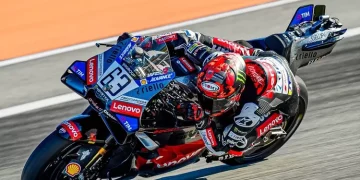 Francesco Bagnaia merasa optimis menutup 2025 setelah tes Valencia dengan prototipe 2026 Ducati yang memberikan “feeling” sangat baik. (Foto: Ducati Corse)