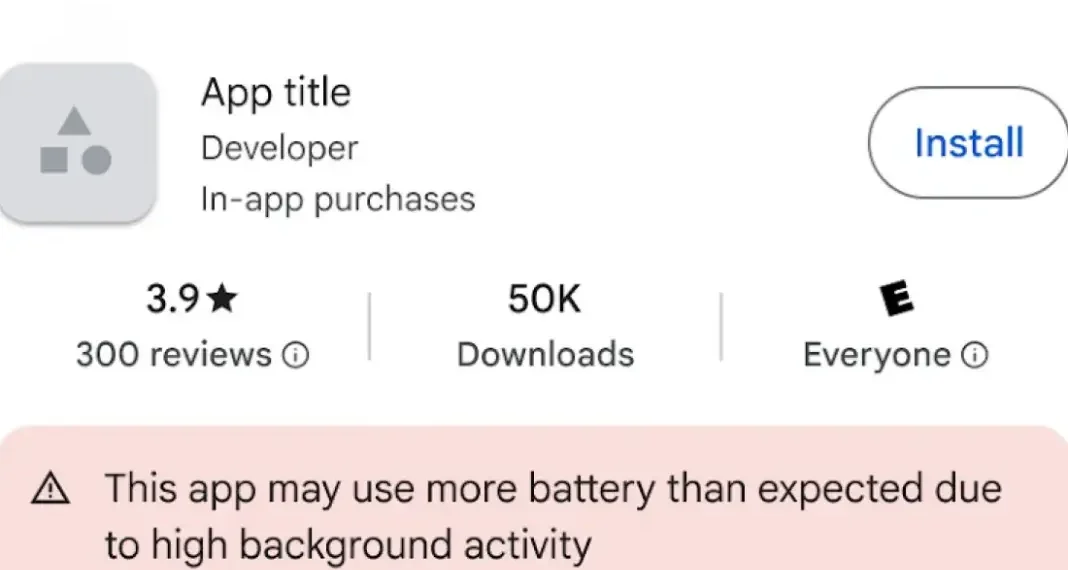 Google Play Store Siap Tindak Aplikasi yang Bikin Baterai HP Cepat Habis Google akan menindak aplikasi boros baterai di Play Store mulai 1 Maret 2026, termasuk memberi label peringatan dan menurunkan visibilitasnya. (Foto: Google)