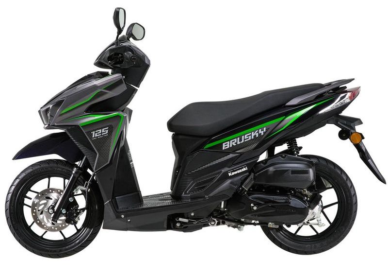 Kawasaki Brusky 125 terbaru hadir dengan desain sporty, fitur modern, dan pilihan warna menarik untuk mobilitas perkotaan. (Foto: Dok/ Kawasaki)