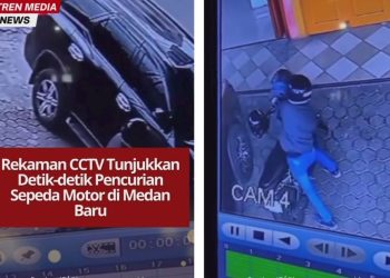 Dua pria diduga mencuri motor di Medan Baru saat korban fitting kebaya. Rekaman CCTV jadi bukti penting untuk pihak berwajib menangkap pelaku.