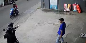 Dua pelaku pencurian motor di Cilodong Depok dipergoki warga dan menodongkan pistol sebelum kabur, kini kasus sedang diselidiki polisi. (Foto: infodepok_id)