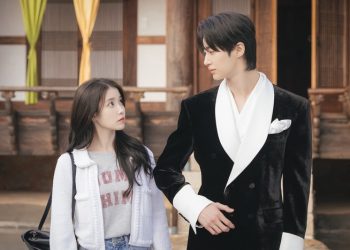 Drama Perfect Crown dibintangi IU dan Byeon Woo Seok dengan latar monarki modern. Serial ini dijadwalkan tayang pada 2026 dan menghadirkan kisah romantis penuh intrik. (Foto: MBC)
