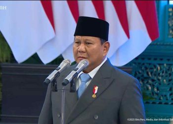 Presiden Prabowo akan meluncurkan penggunaan smartboard untuk sekolah sebagai bagian dari program digitalisasi pembelajaran pada pekan depan. (Foto: Dok. Sekretariat Presiden)