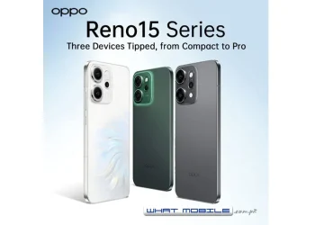 Oppo Reno15 dan Reno15 Pro hadir dengan kamera utama 200 MP, baterai besar, dan spesifikasi performa tinggi untuk kelas menengah-premium. (Foto: Instagram @whatmobile_official)