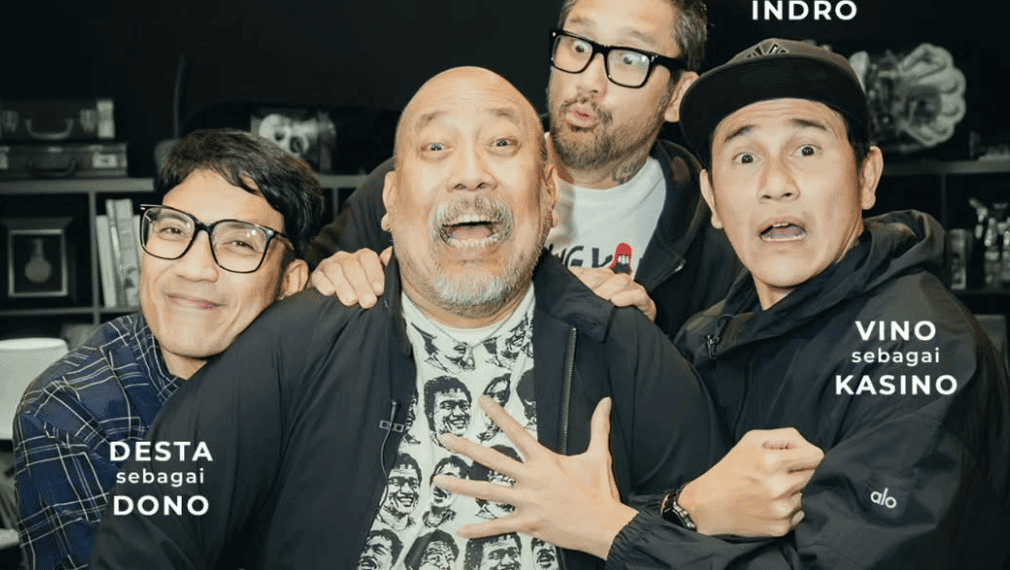 Desta resmi diumumkan memerankan Dono di film Warkop DKI Reborn terbaru. Film garapan Falcon Pictures ini dijadwalkan tayang pada 2026. (Foto: youtube.com/VINDES)