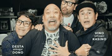 Desta resmi diumumkan memerankan Dono di film Warkop DKI Reborn terbaru. Film garapan Falcon Pictures ini dijadwalkan tayang pada 2026. (Foto: youtube.com/VINDES)