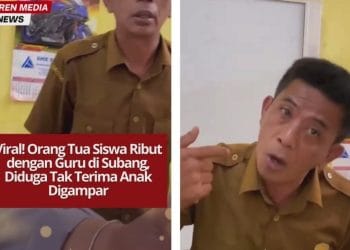 Video viral memperlihatkan keributan antara orang tua siswa dan guru di Subang. Diduga sang ayah tak terima anaknya digampar usai panjat tembok sekolah.