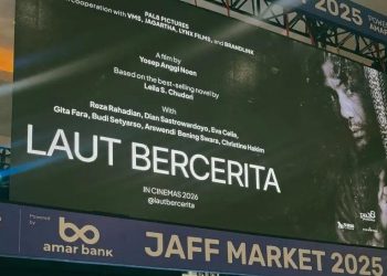 Film Laut Bercerita karya Yosep Anggi Noen dijadwalkan tayang 2026 dengan deretan aktor ternama dan kisah politik era 90an. (Foto: Istimewa)