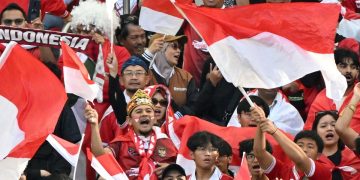 Indonesia dan Vietnam jadi korban salah penempatan bendera di SEA Games 2025 Thailand. Insiden ini memicu kritik tajam dari media dan federasi olahraga. (Foto: AFP/HECTOR RETAMAL)