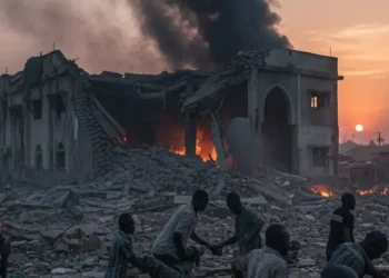 Ledakan terjadi di masjid kawasan Maiduguri, Nigeria Timur. Sejumlah jamaah tewas dan otoritas masih menyelidiki penyebab ledakan. (Foto: x.com)